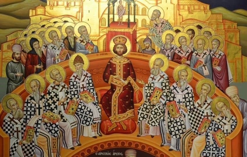 "Неделя 7-я по Пасхе, святых отцев Первого Вселенского Собора" Неделя 7-я по Пасхе, святых отцев Первого Вселенского Собора