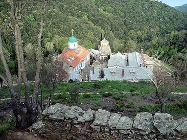Скит Ксилургу. Фото: Сергей Шмель